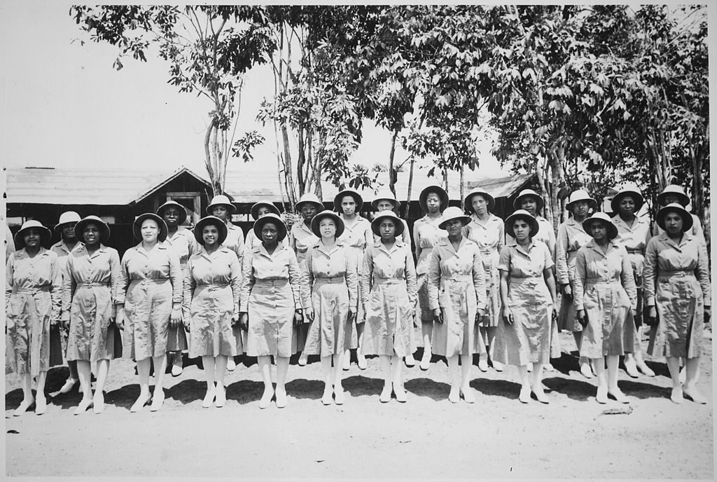 Women's History Month stories to know: The Black Nurses of WWII, here stationed in Liberia est 1944