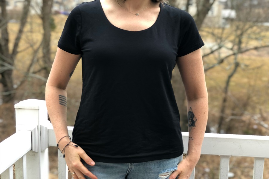 My favorite new women’s t-shirt is from Soma. Yes, the bra place!