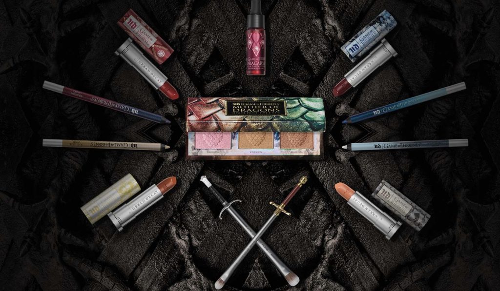 Urban Decay x Game of Thrones new cosmetics collection