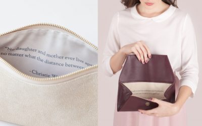 The personalized handbags that are more meaningful than a monogram