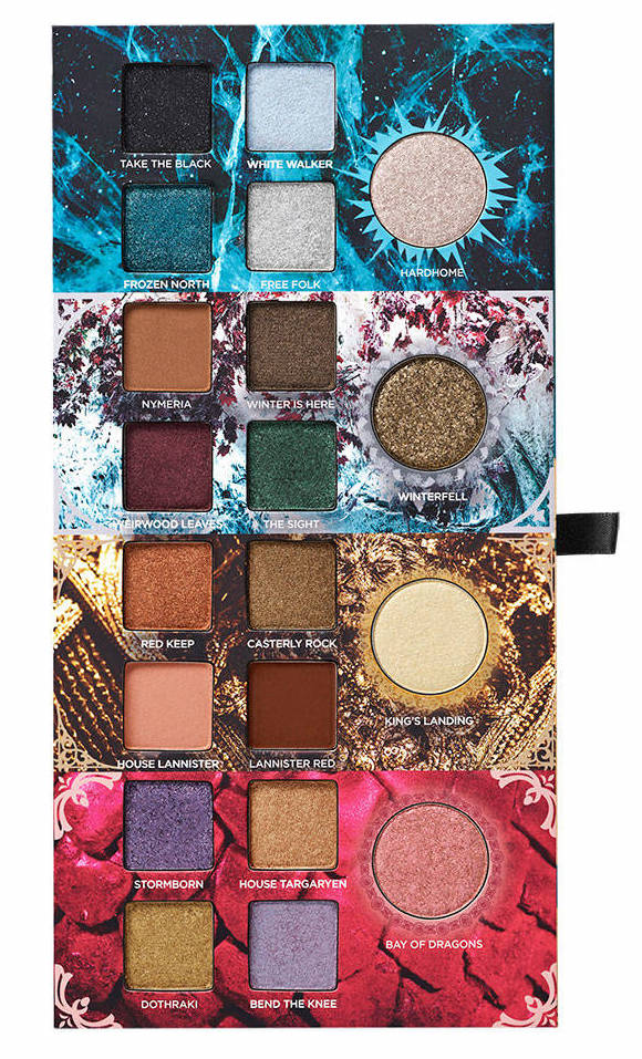 Urban Decay x Game of Thrones collection: 24-shadow palette