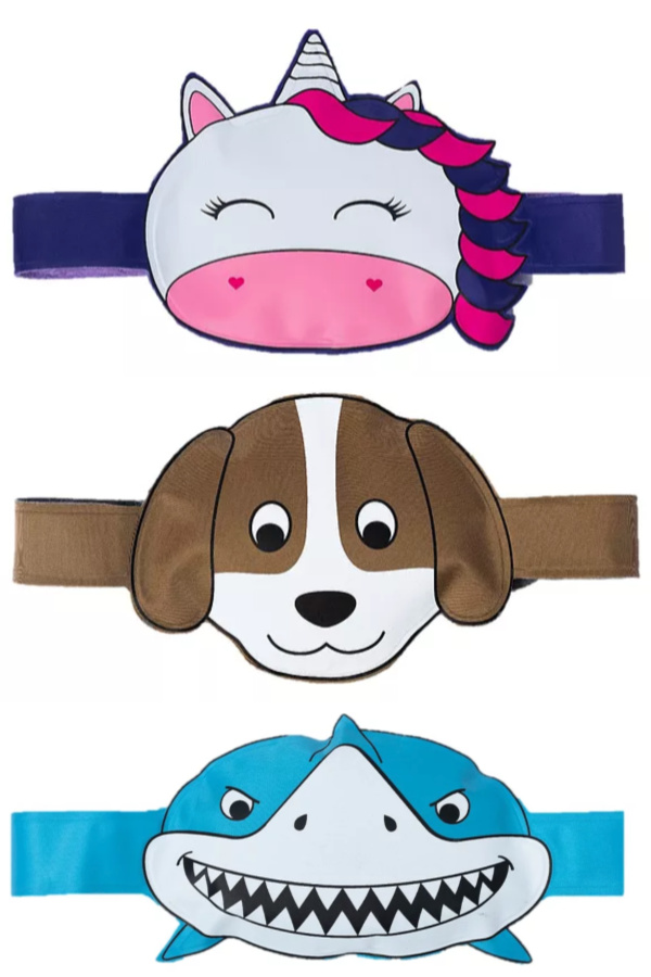 We found the cutest new ice packs for kids from Goose Egged. A Velcro strap holds them in place, wherever the booboo might be