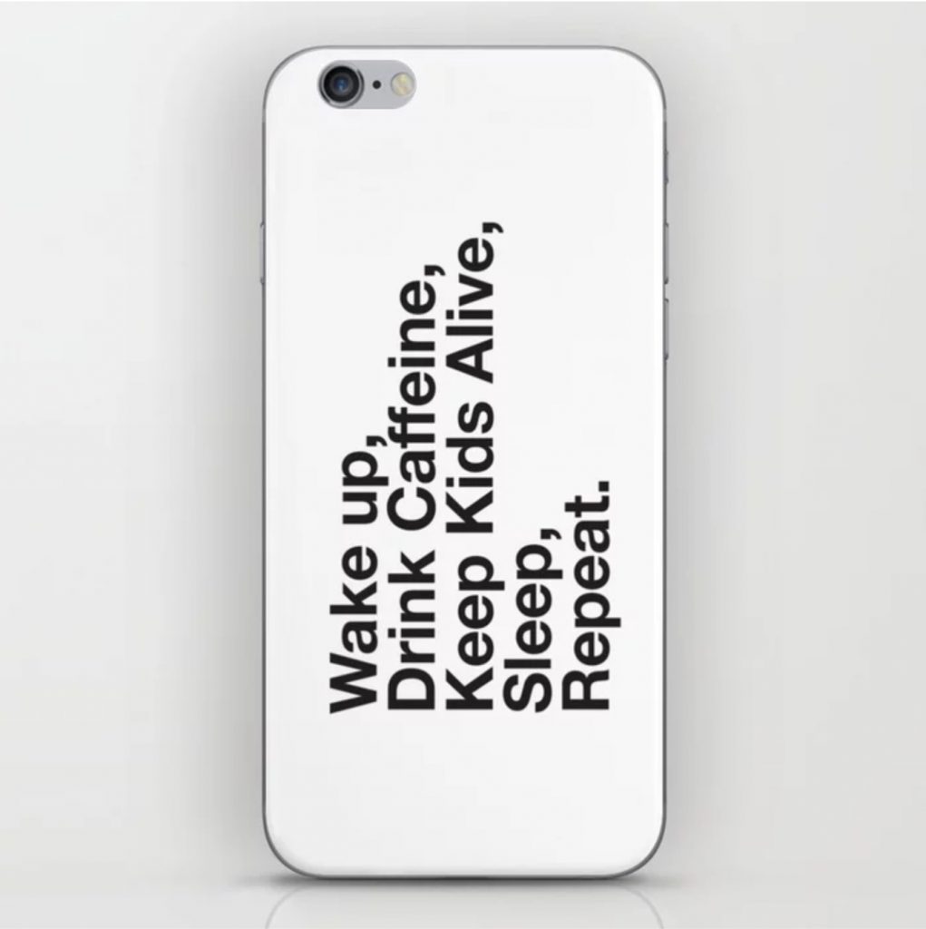 Father's Day gifts under $15: Funny iPhone skin at Society 6