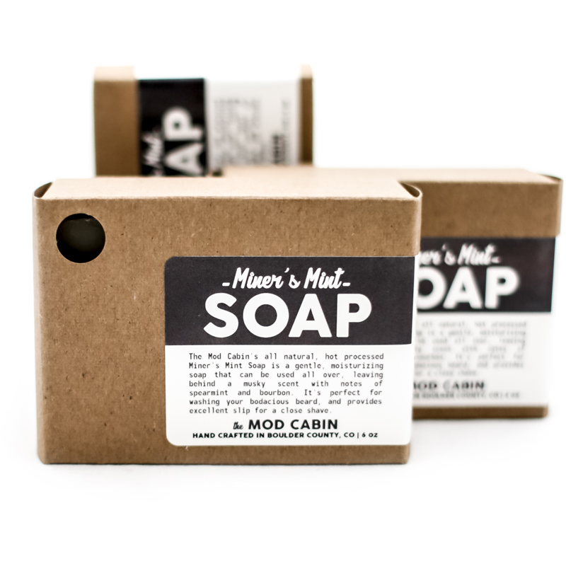Father's Day gifts under $15: Handcrafted Miner's Mint Beard Soap from ModCabin