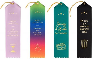 These very funny award ribbons honor all your dubious achievements