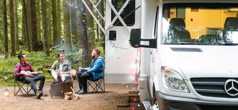 Gifts for dads who love the outdoors: An RV camping trip for the family