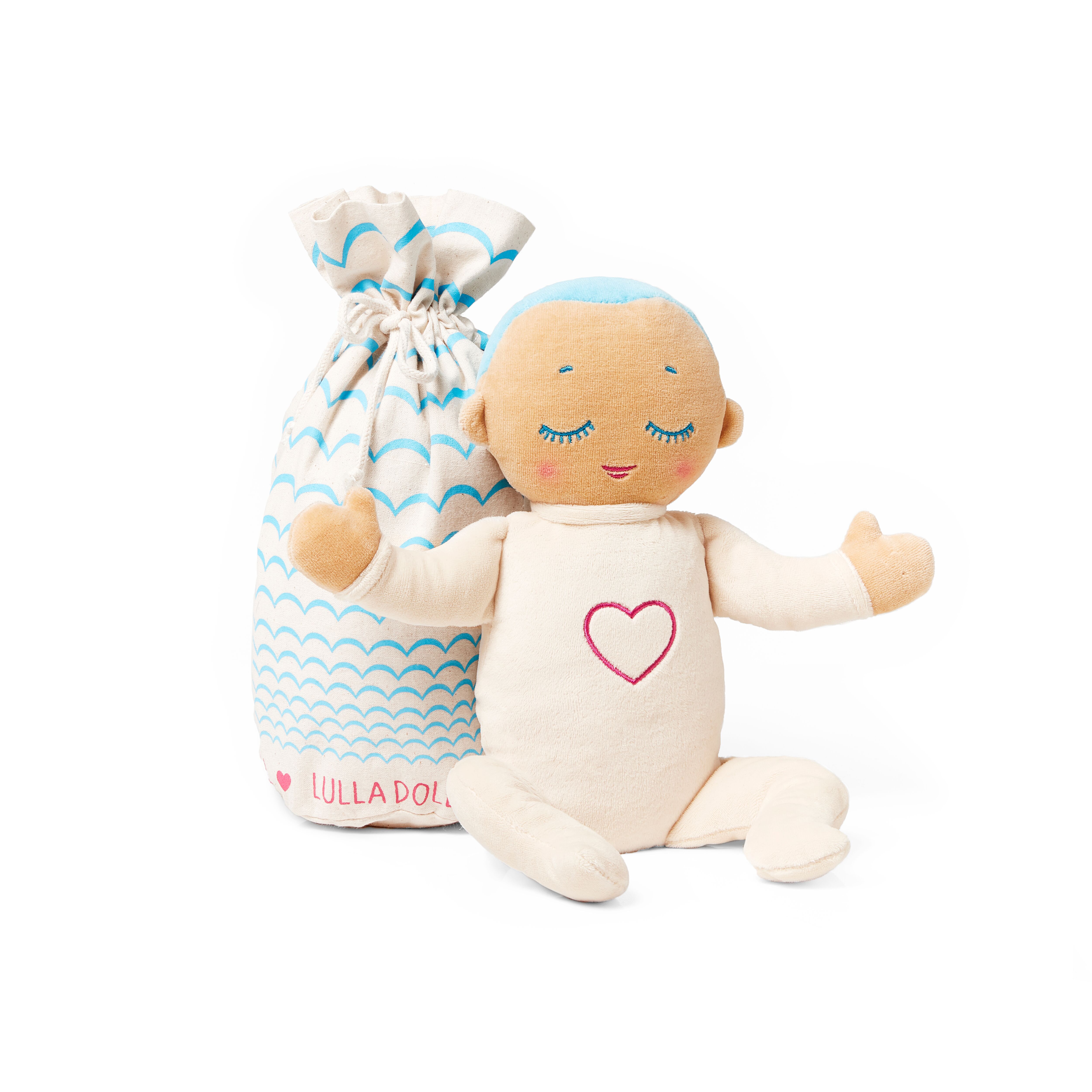 These newly designed Lulla dolls mimic Mom's breathing for a better night sleep for all
