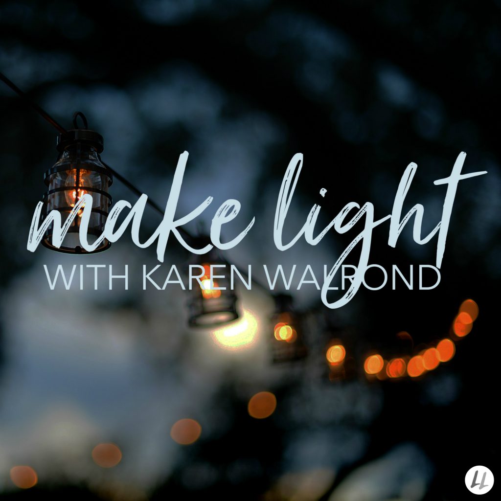 Cool podcast of the week: Make Light with Karen Walrond