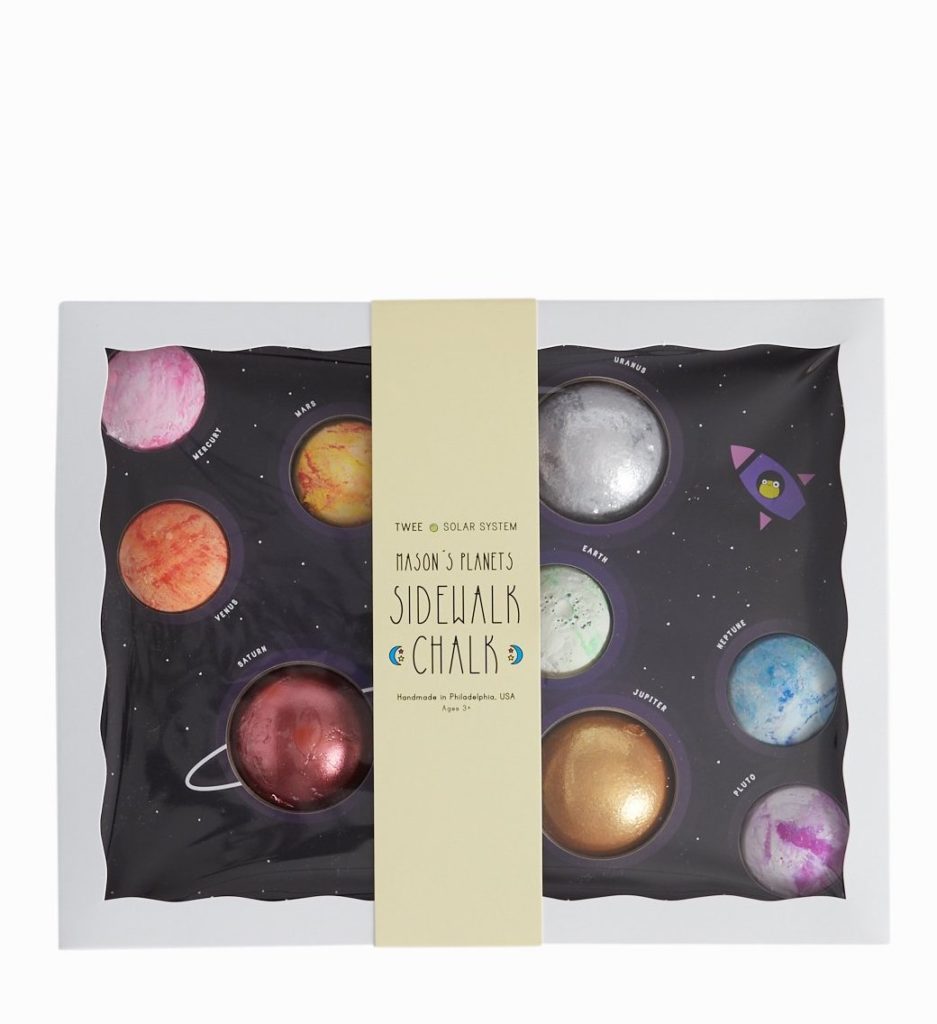 Solar System Chalk by Twee | The Coolest Birthday Gifts for 5 year olds