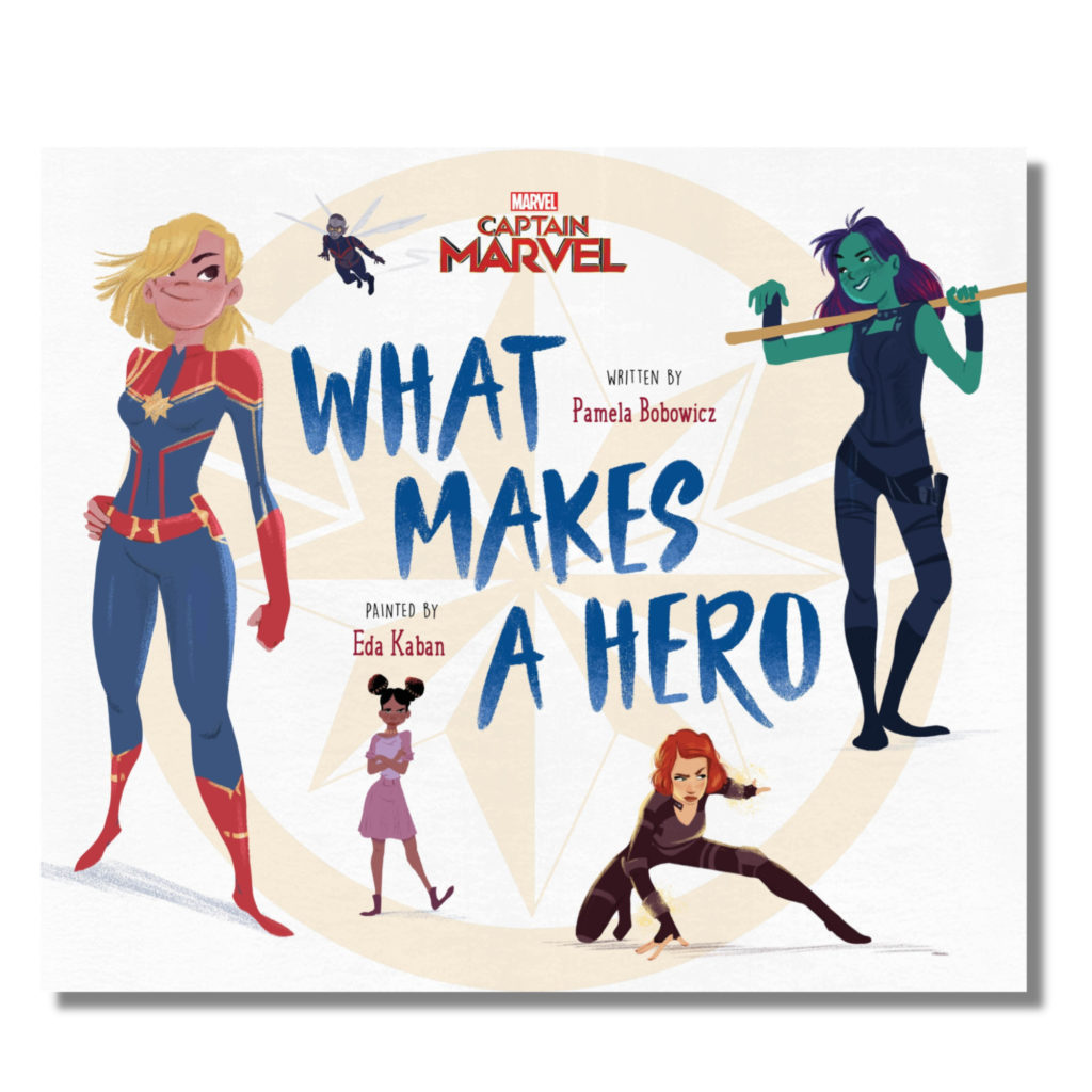 Captain Marvel: What Makes a Hero book | The Coolest Birthday Gifts for 5 year olds