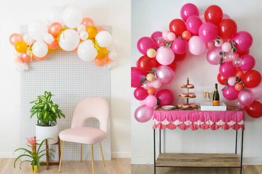 3 different ways to make DIY balloon arches for your next party. Make your entrance!
