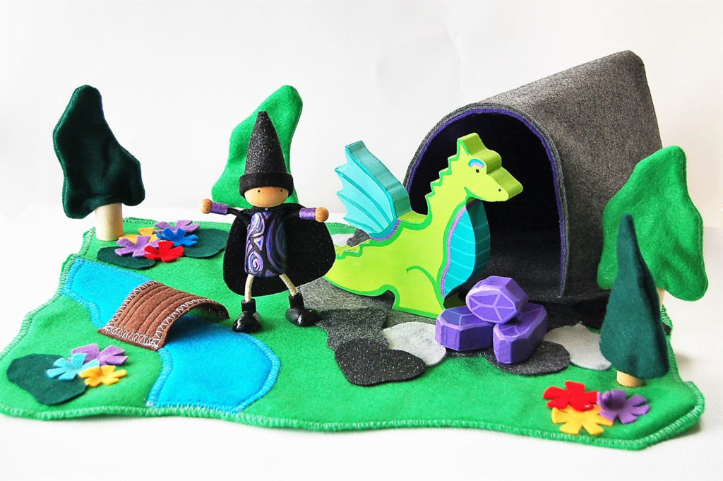 Felt play set by Zooble | The Coolest Birthday Gifts for 4 year olds