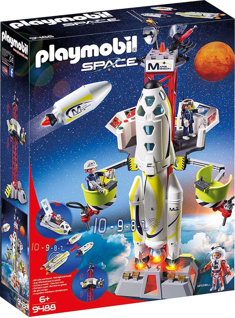Cool space toys and gifts for kids: Playmobil Mission Rocket