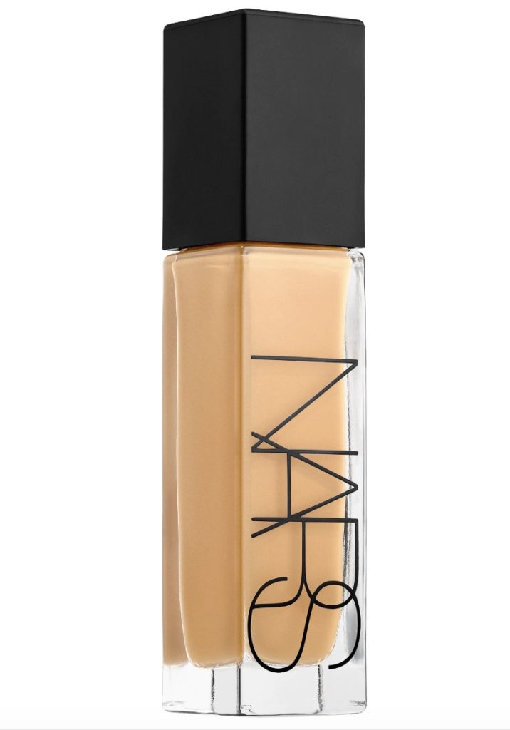 Nars Radiant Long Wear Foundation is amazing, even on older skin, and a single pea-sized drop will cover your whole face beautifully