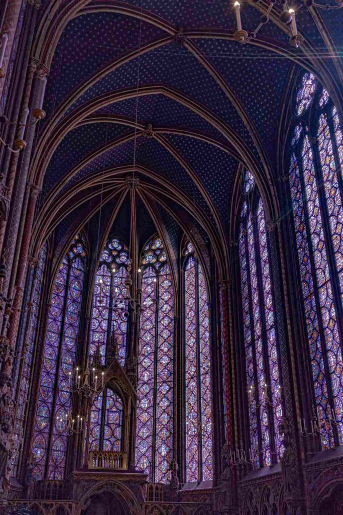 Paris with teens off the beaten path: Sainte Chapelle cathedral