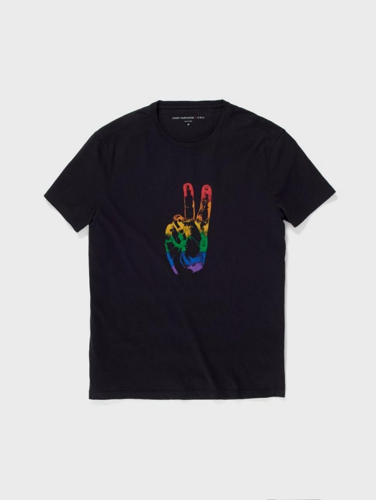 Pride gifts that give back to LGBTQ causes: John Varvatos tees support amfar