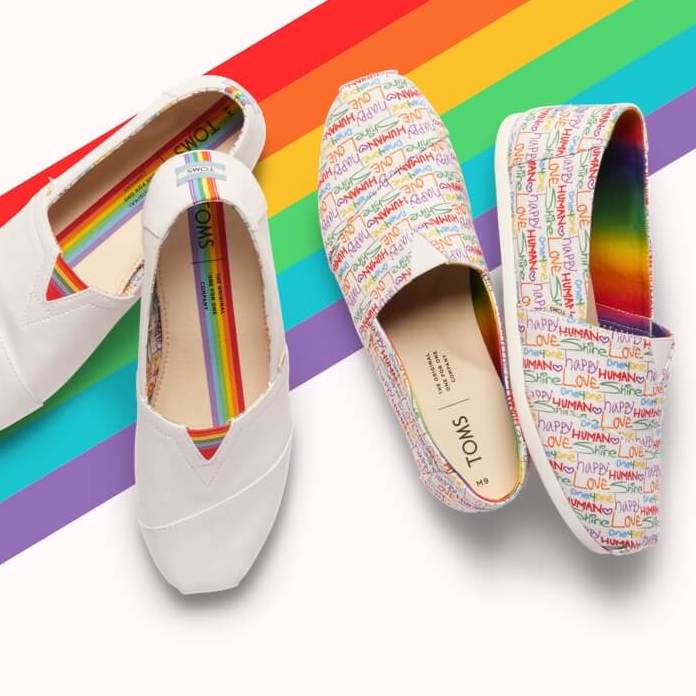 Gifts for Pride that give back: TOMS Unity collection of shoes and glasses provide eyecare to homeless youth, 40 percent of whom identify as LGBTQ