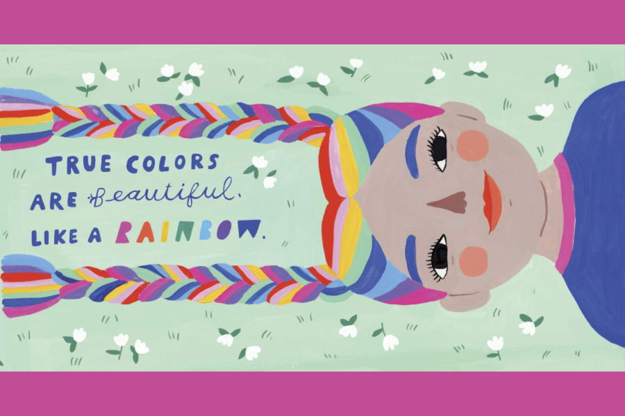 True Colors is a gorgeous picture book inspired by the song, and we’re crying from page 1.