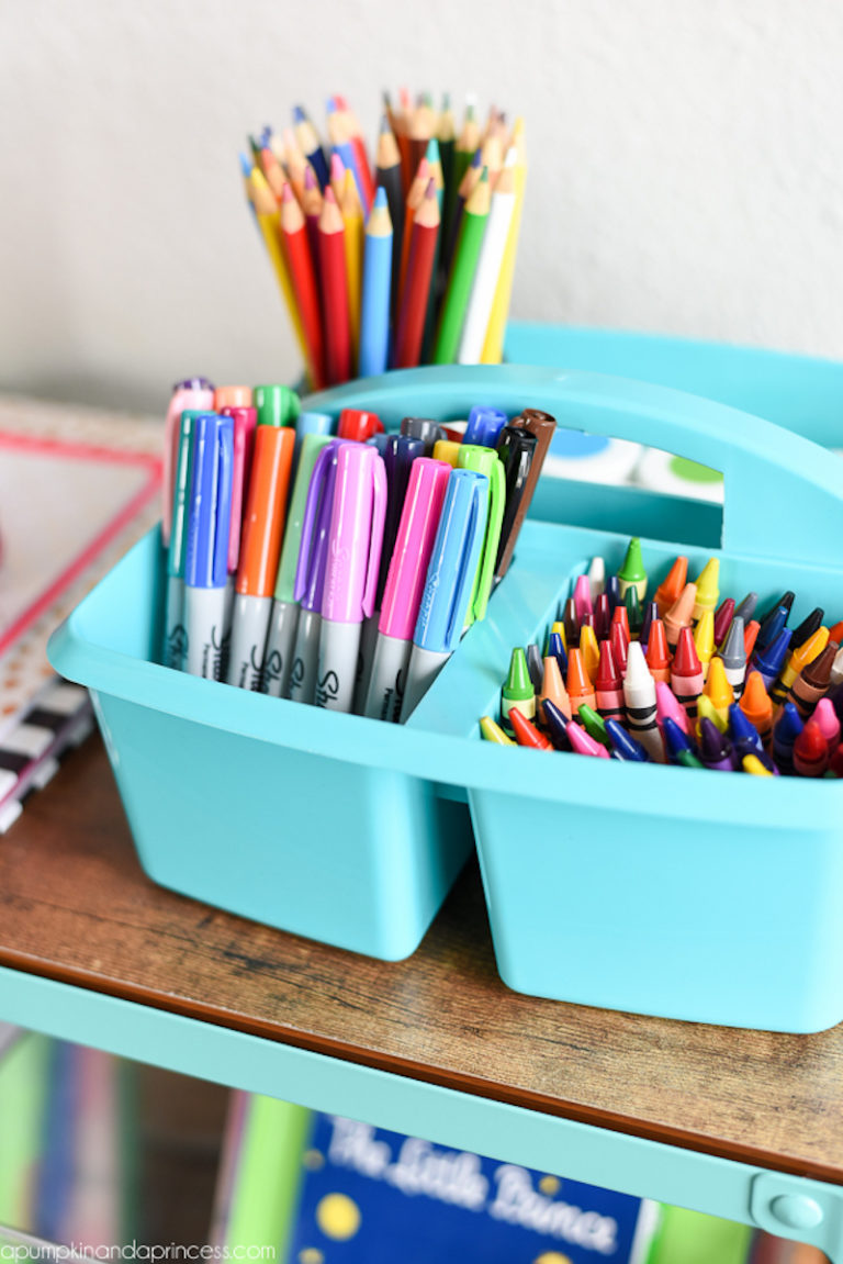 11 favorite school supply organization hacks and tips | Back to School ...