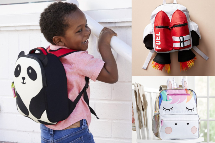 Cute Kids Toddler Backpack Dino Scandinavian Style Children Bag