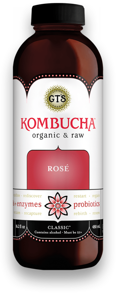 GT's Rosé Kombucha: When you don't want the sugar or alcohol in rosé wine 