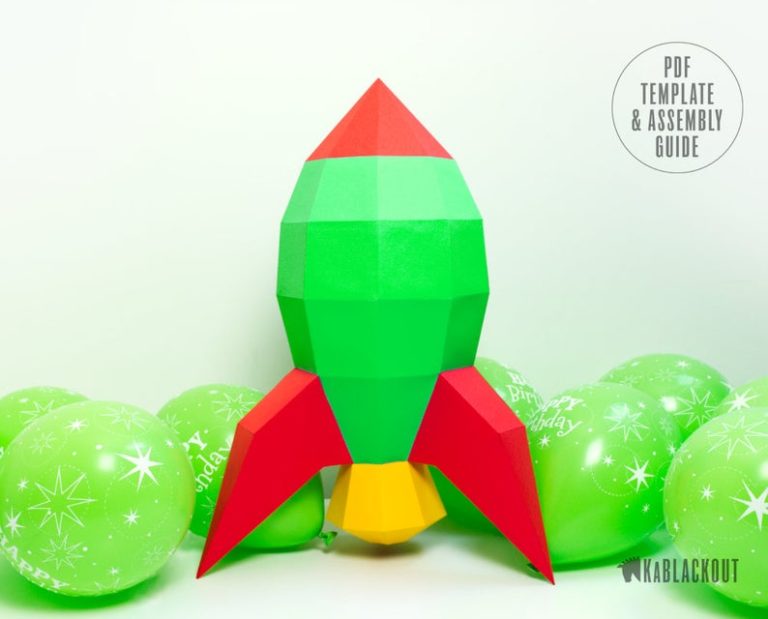 This amazing DIY rocket craft is perfect for kids now obsessed with the ...