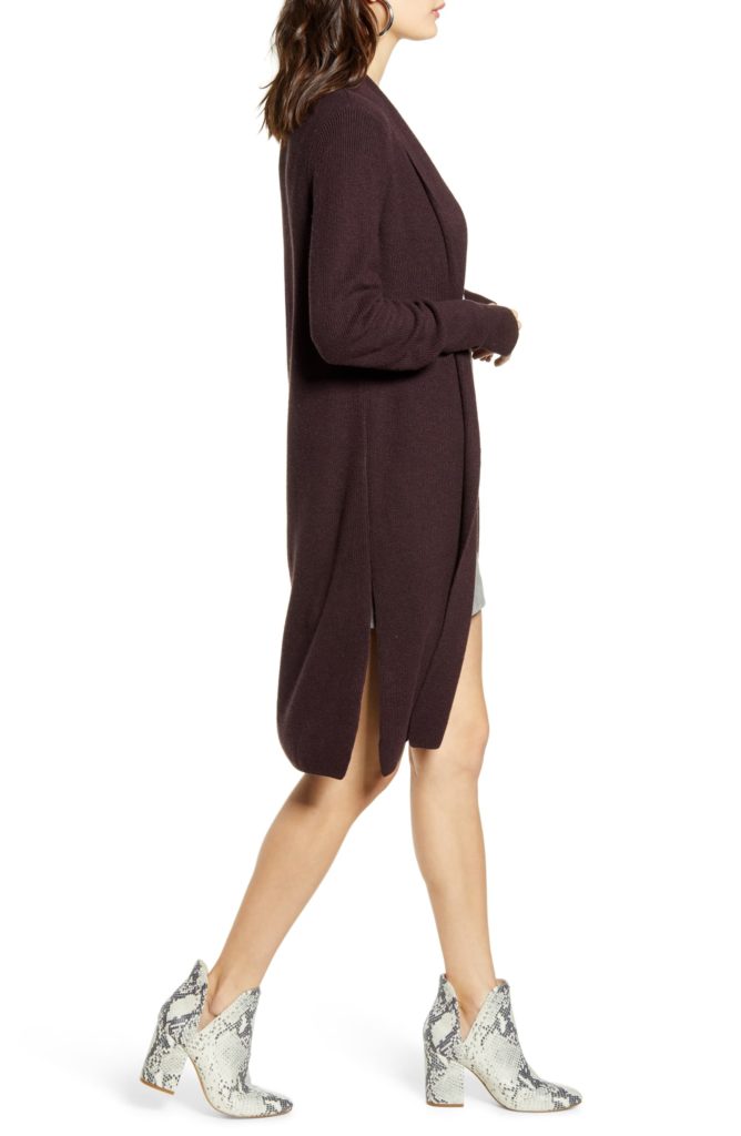 Fall fashion trends on sale: Longline cardigan in 5 colors | Nordstrom Anniversary Sale