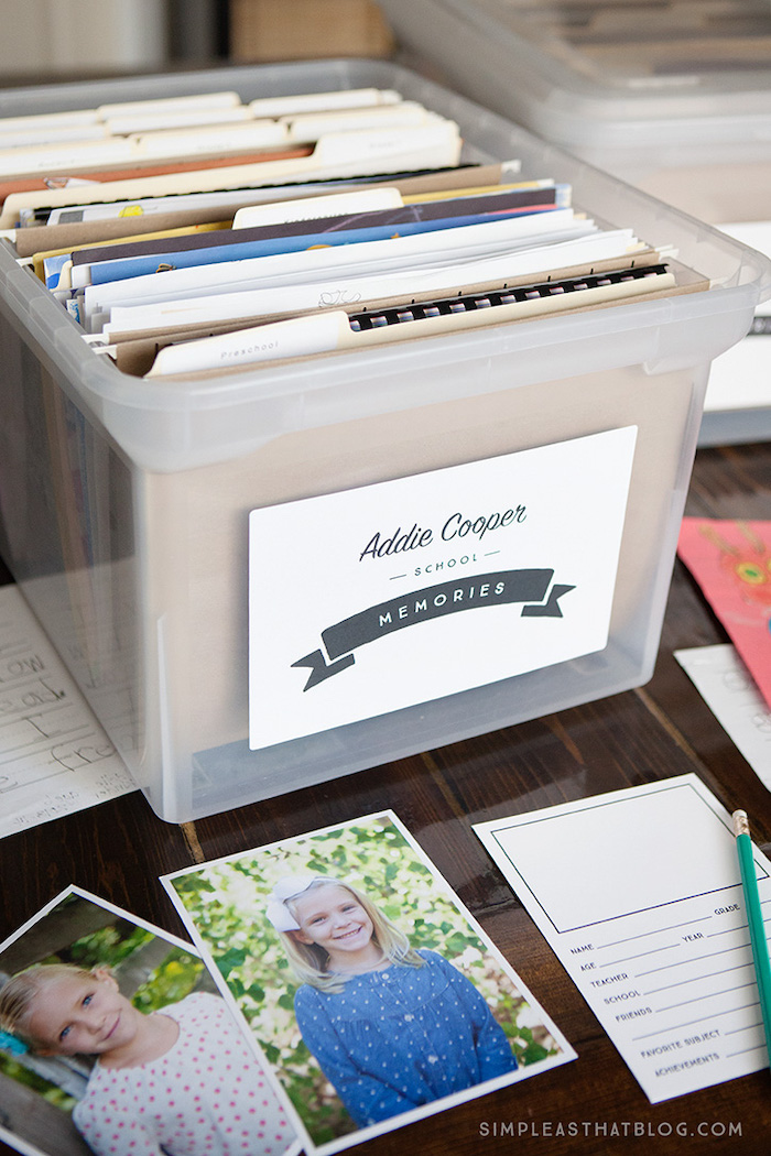 Back to school organizational lifesavers: Organize school papers at Simple as That