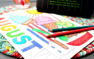 25 beautifully illustrated free printable summer coloring pages for kids. We found them!