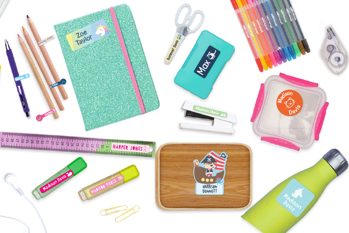 Stuck on You makes cute bentos, lunch boxes, and of course, name labels for all your kids' back to school needs (sponsor)