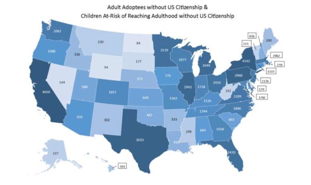 Adoptees at risk of losing US citizenship via Adoptee Rights Campaign