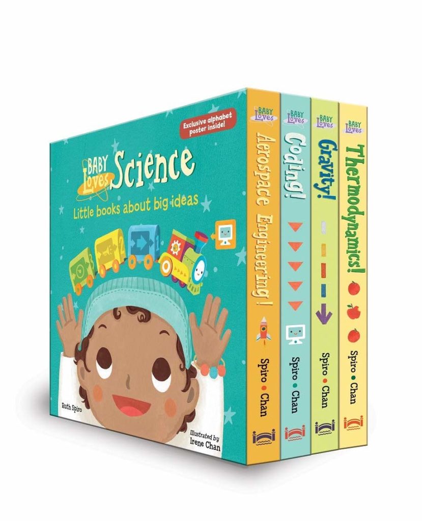 Best baby shower gifts under $30: Baby loves science board book set| Cool Mom Picks baby shower gift guide 2019