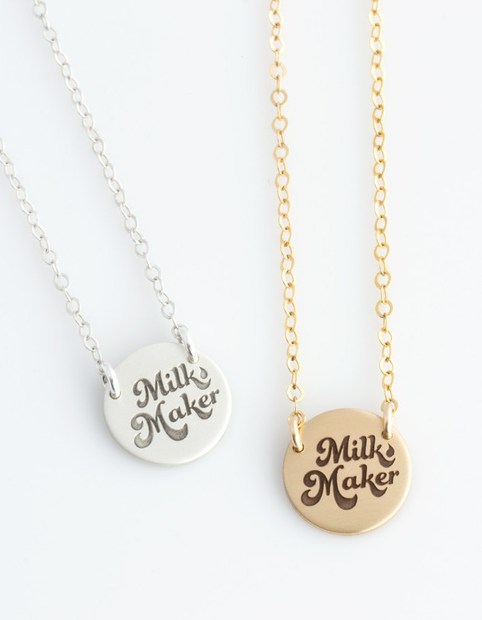 Best baby shower gifts under $50: Milk maker necklace | Cool Mom Picks Baby Shower Gift Guide