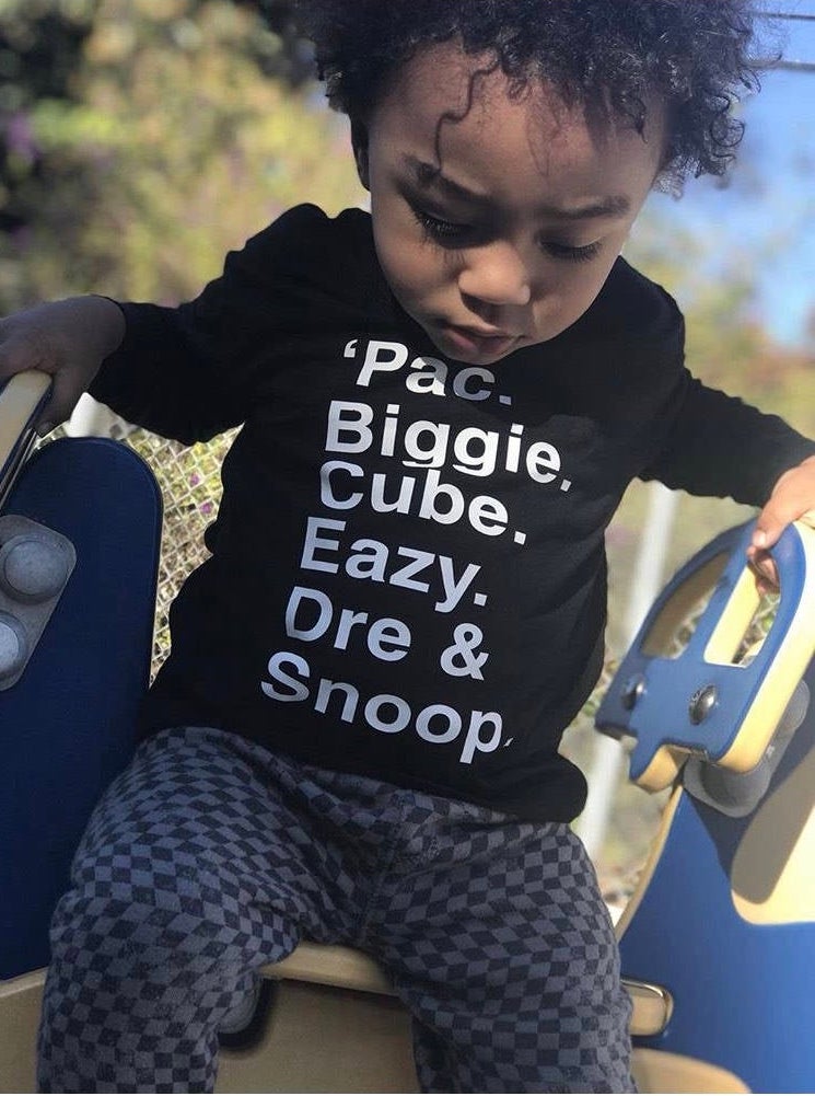Best baby shower gifts under $30: OG rappers baby tee | Cool Mom Picks baby shower gift guide 2019