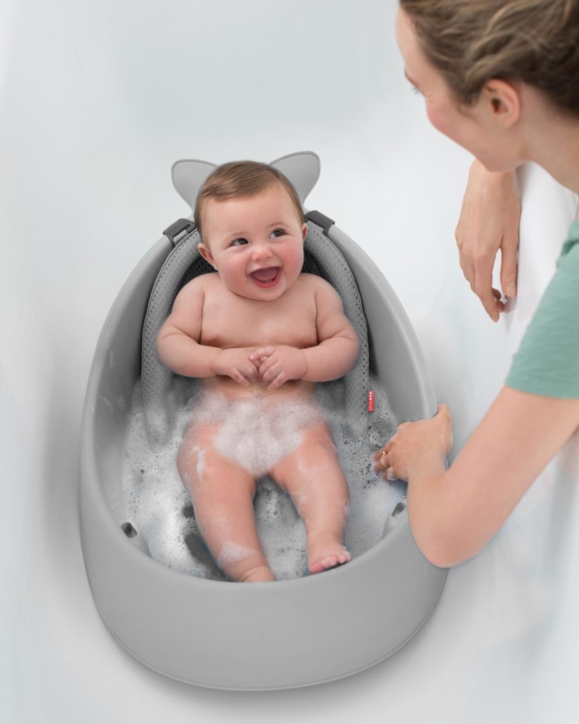 Best baby shower gifts under $50: skip*hop moby tub | Cool Mom Picks Baby Shower Gift Guide