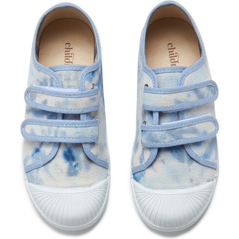 Spanish brand Childrenchic makes these cool tie-dye double strap sneakers for toddlers through big kids size 4