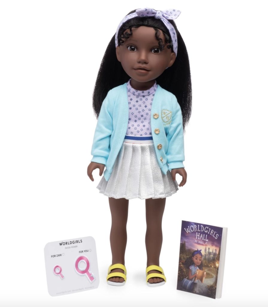 Worldgirls new diverse doll collection: Zari hails from Barbados