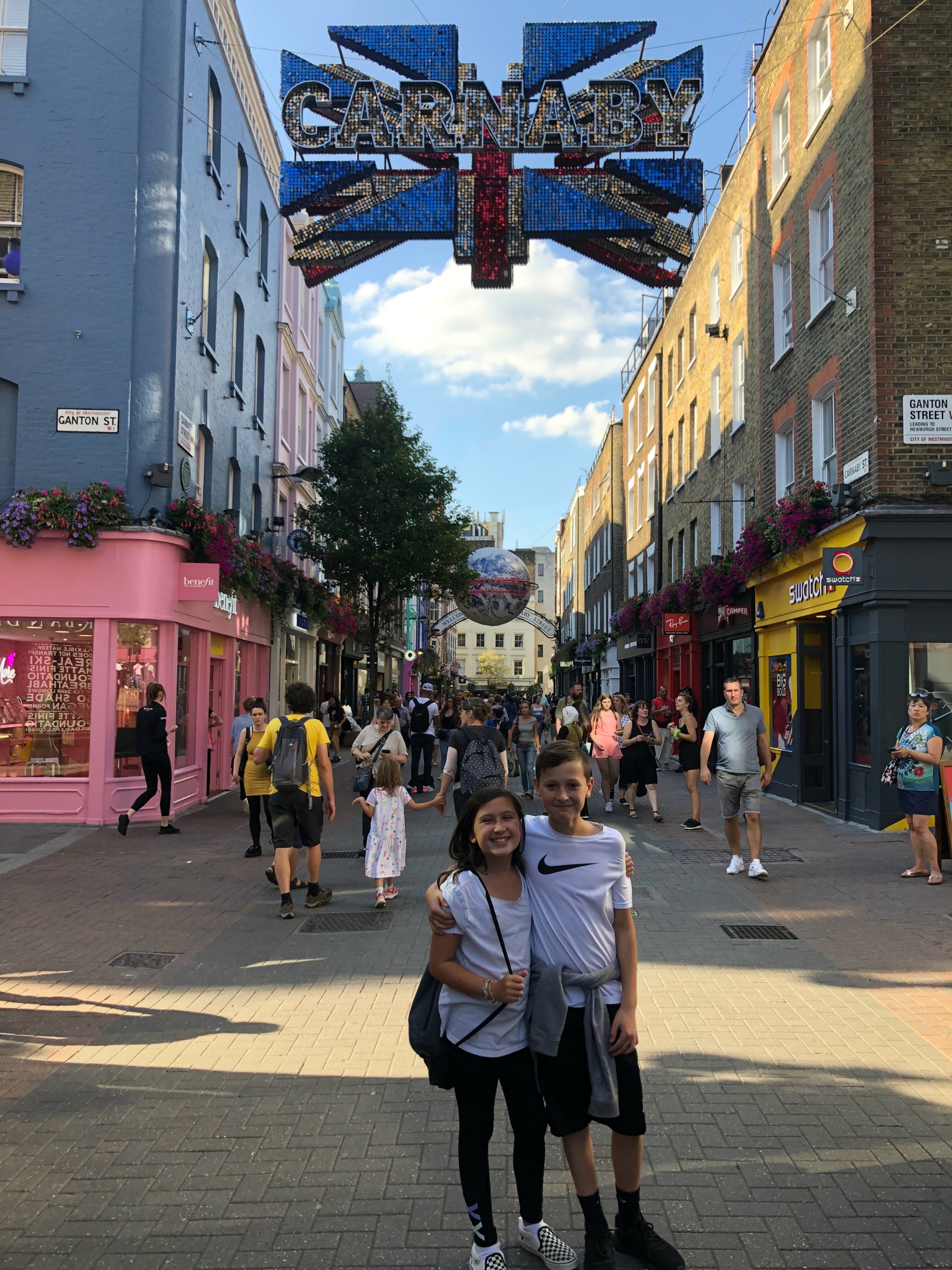 What to do with teens in London: Carnaby Street