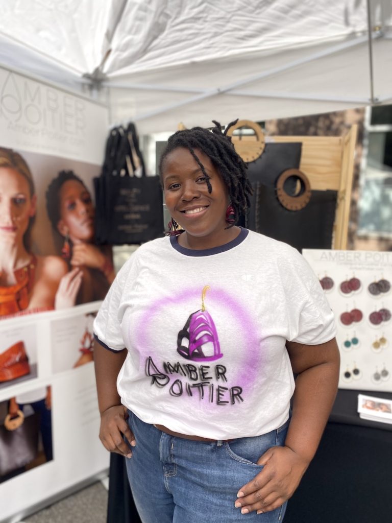 Amber Poitier: Artist making incredible handmade leather jewelry and accessories | Cool Mom Picks