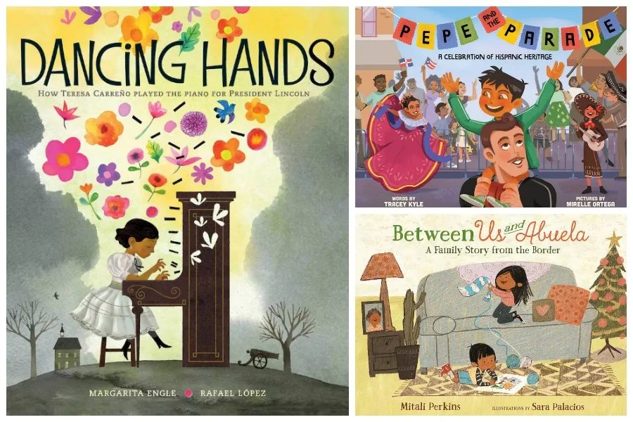 5 wonderful new books for kids celebrating Hispanic Heritage Month. You’ll love reading along too!