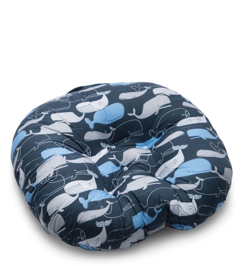 Best baby shower gifts under $50: Whale print baby Bop