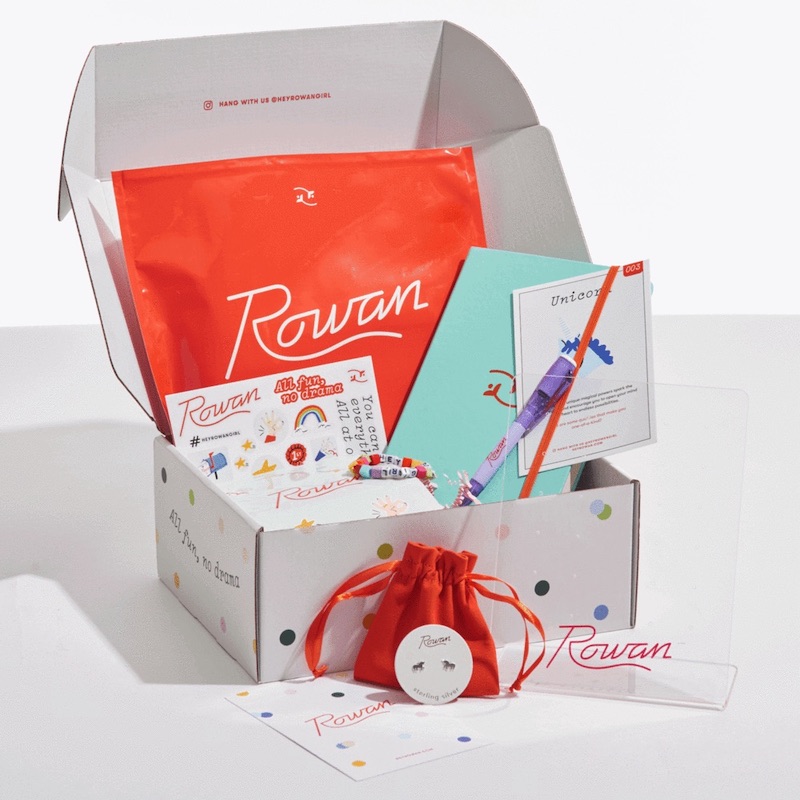 Rowan earring subscription for kids: A monthly subscription with earrings and more