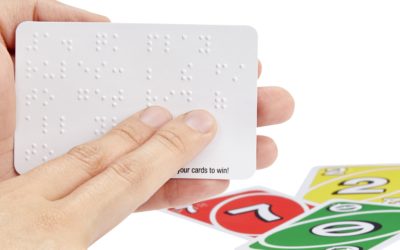 The new UNO Braille deck lets sighted and visually impaired families play together