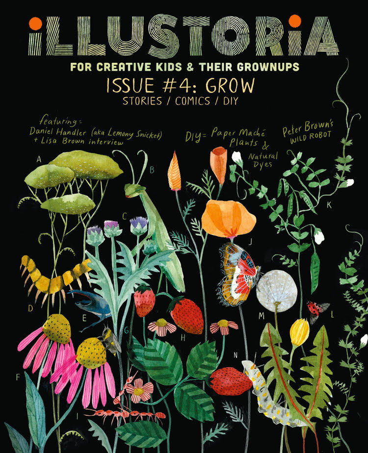 Illustoria creativity magazine for kids: Issue 4