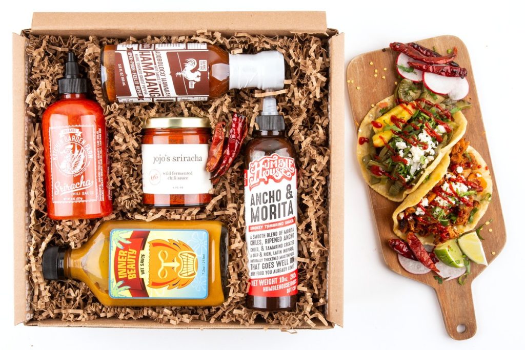 Hot Hot Hot Sauce Gift box from Mouth: Gifts for guys who have everything