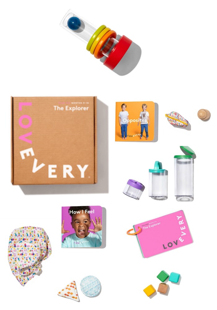 Love Every Baby offers a carefully curated subscription box for babies, with developmental toys tailored to each developmental stage in the first year. Wow, what a gift.