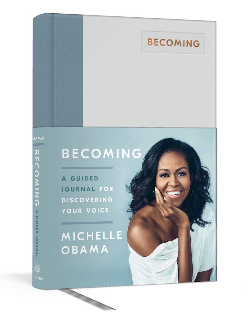 Real self-care gift ideas: The Becoming journal by Michelle Obama