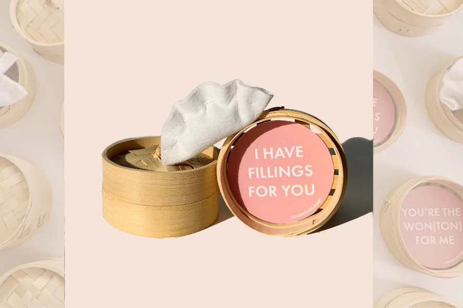 These no-carb dumplings on Etsy are perfect for your Valentine.