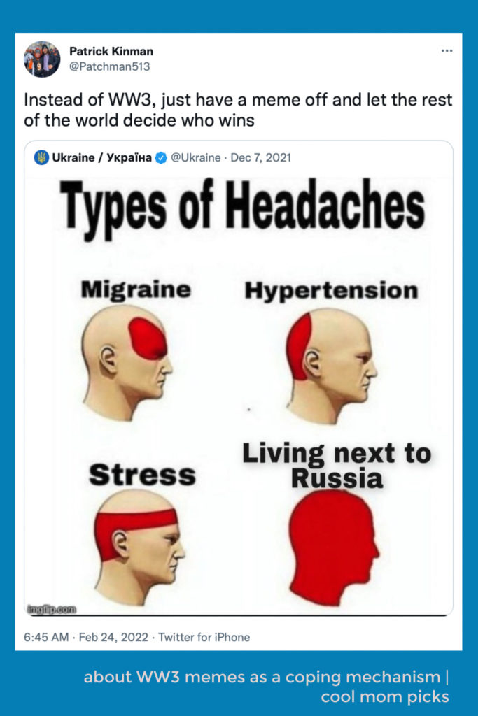 WW3 memes on social media: How to talk to children about their fears and coping mechanisms