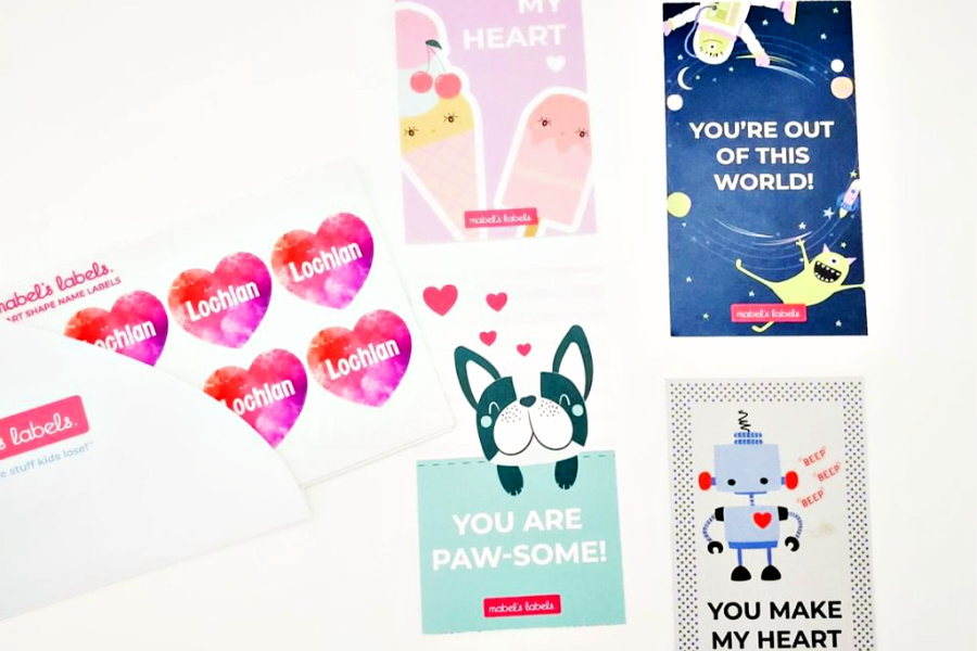 Valentine’s hack to help make all those preschool classroom cards easier. For both of you.